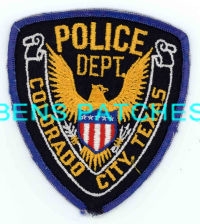 TEXAS,COLORADO CITY POLICE 4